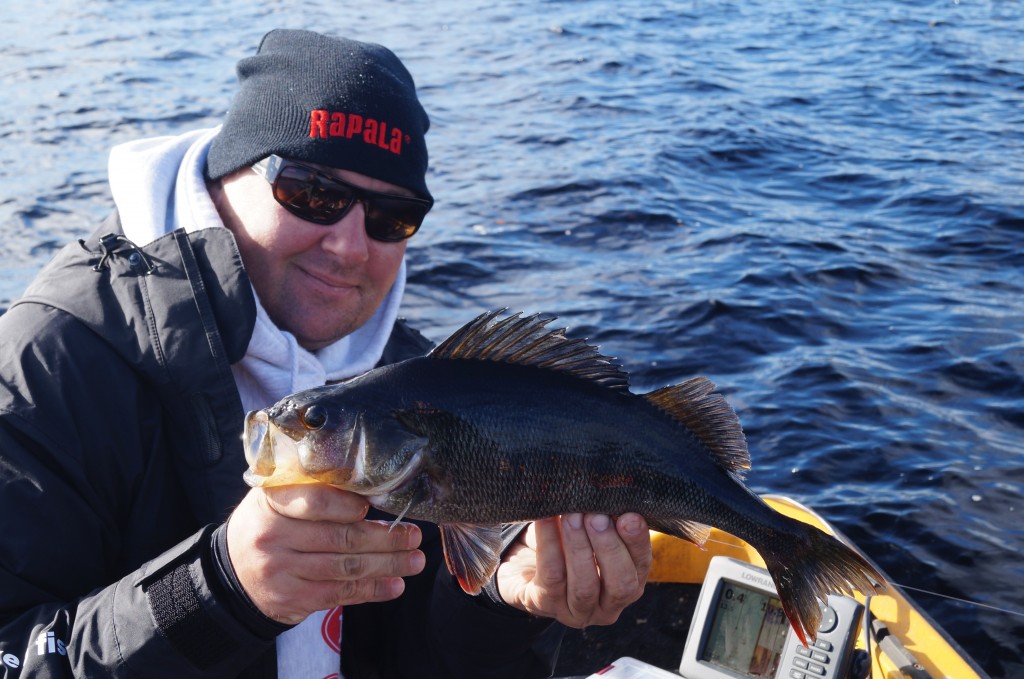 mörk fisk på 1140g 10m djup